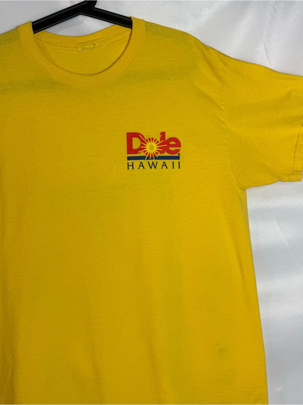 Vintage Dole Hawaii Shirt Mens Large Logo Graphic Tee Hawaiian T-Shirt Souvenir